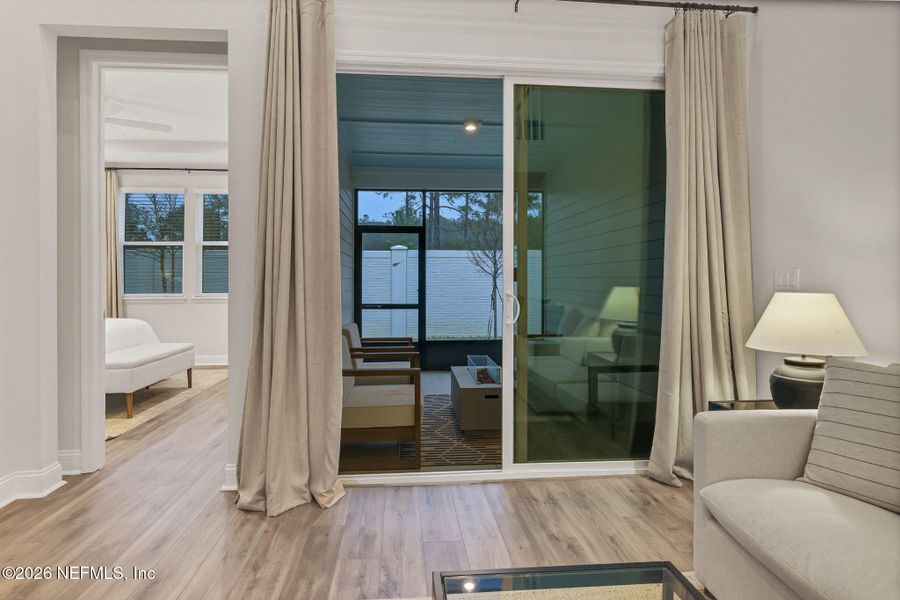 Furnished interior view inside a new home in , Jacksonville (Image 50).