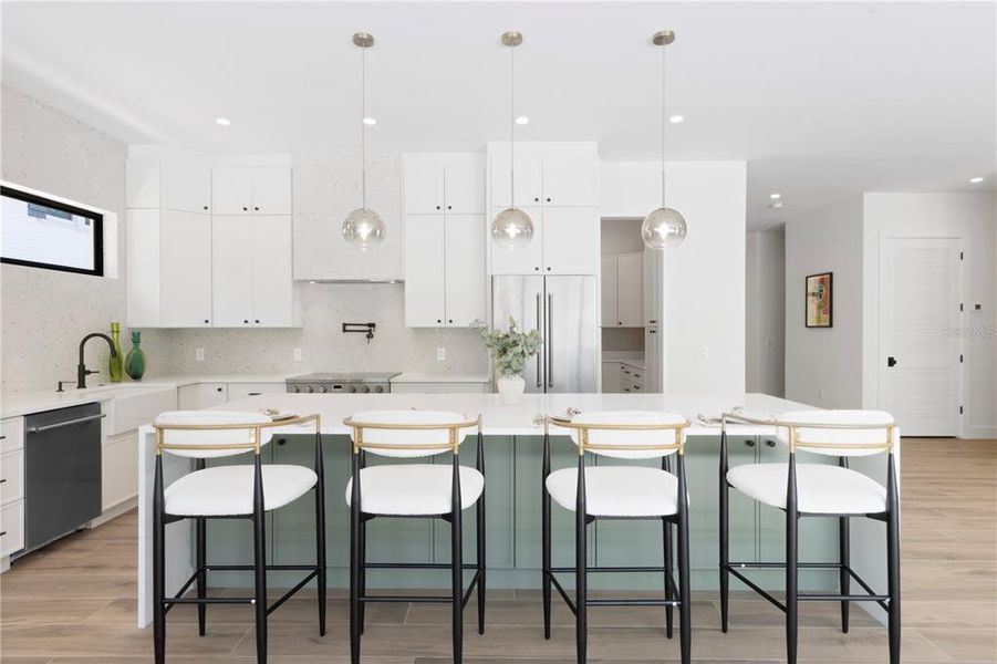 Furnished interior view inside a new home in , Bradenton (Image 38).