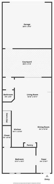 2D floor plan layout of this home in , Winter Garden, FL (Image 6). 2D floor plan layout of this home in , Winter Garden, FL (Image 6).