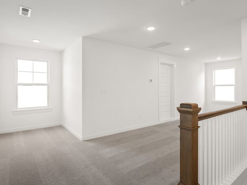 Spacious, unfurnished interior of a new home in Woods Crossing, Gallatin (Image 62).