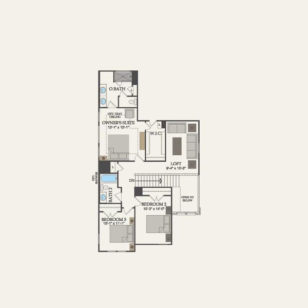 Pulte Homes, Nelson floor plan