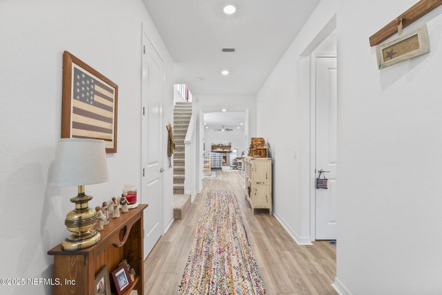 Furnished interior view inside a new home in Bradley Pond, Jacksonville (Image 9).