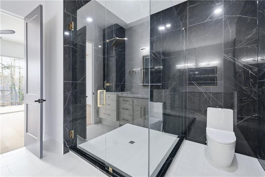 Furnished interior view inside a new home in , Buford (Image 15).