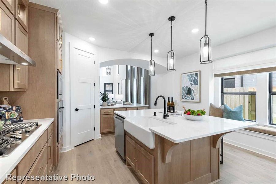 Furnished interior view inside a new home in Creekshaw, Royse City (Image 15).