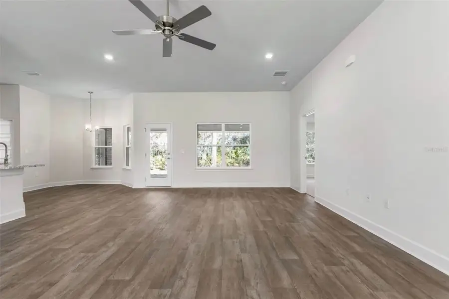 Representative unfurnished interior of a home built from the 2265 by Adams Homes in Flagler Estates, Hastings (Image 43).