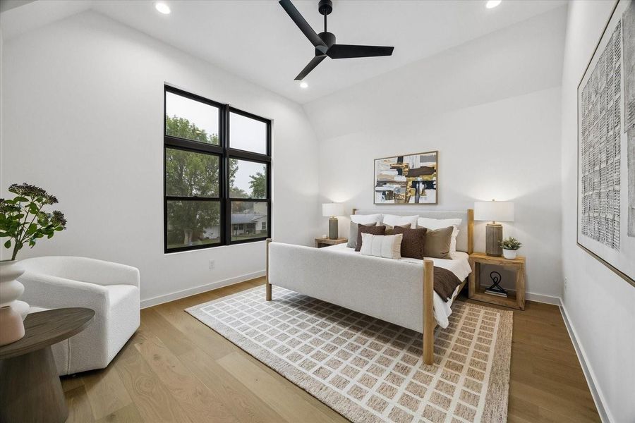 Furnished interior view inside a new home in , Houston (Image 19). Furnished interior view inside a new home in , Houston (Image 19).