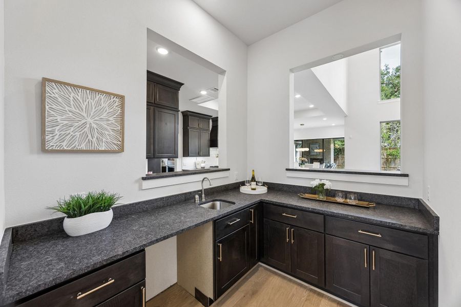 Furnished interior view inside a new home in , Houston (Image 29).