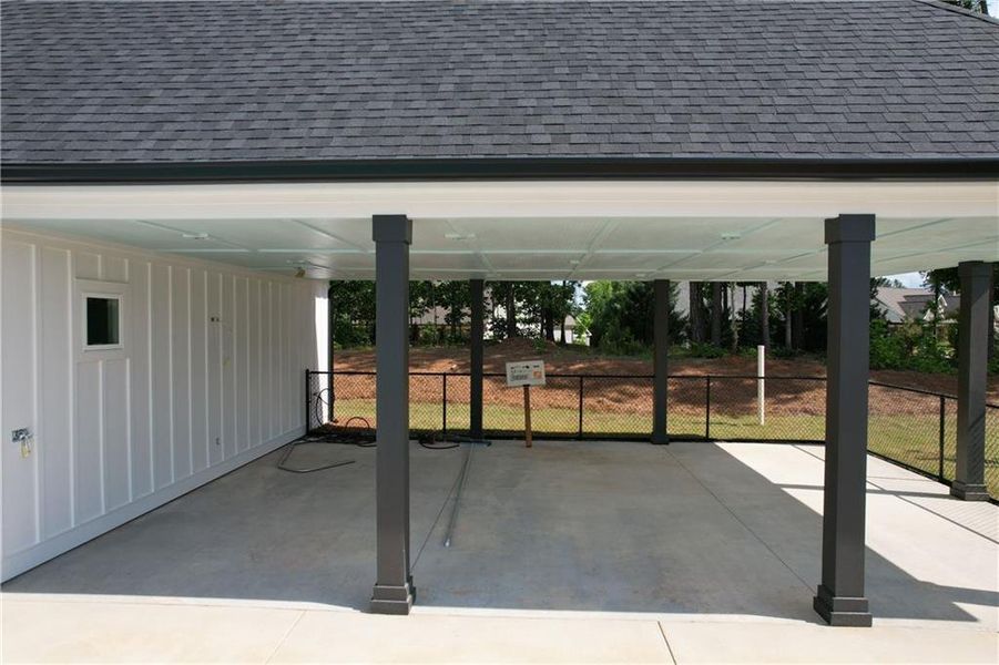 Exterior details and patio area of a home in , Greensboro (Image 26).