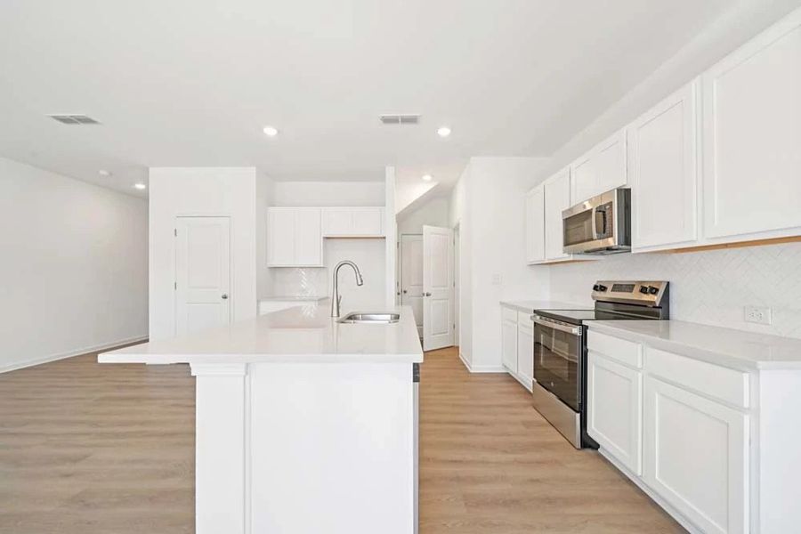 Kitchen featuring Timeless Collection Finishes