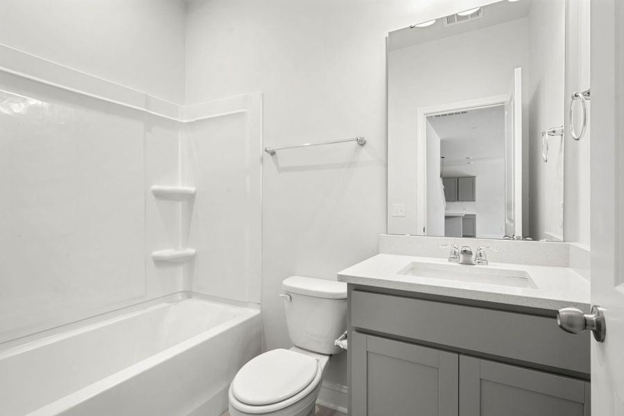 Furnished interior view inside a new home in Waterways, Richmond Hill (Image 3).