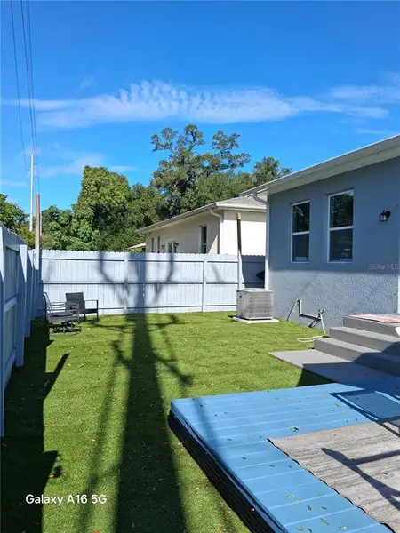 Exterior details and patio area of a home in , Tampa (Image 21). Exterior details and patio area of a home in , Tampa (Image 21).