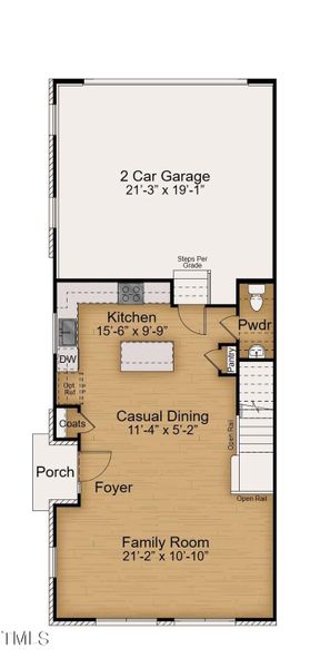 PTC Lot 11 first floor (end Unit)