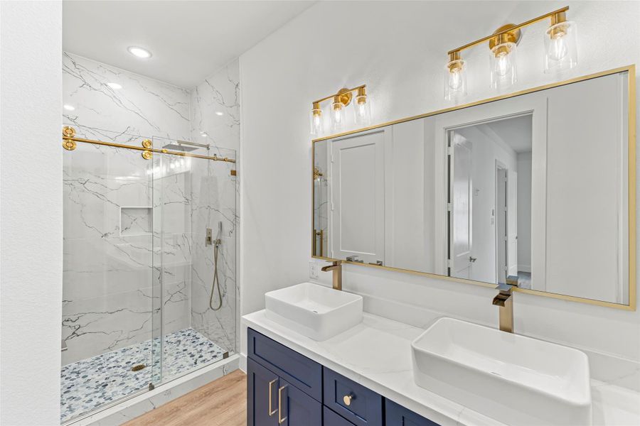 Furnished interior view inside a new home in , Houston (Image 6).
