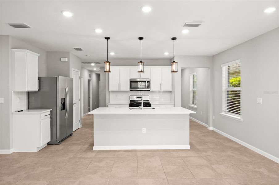 Furnished interior view inside a new home in , Punta Gorda (Image 5).