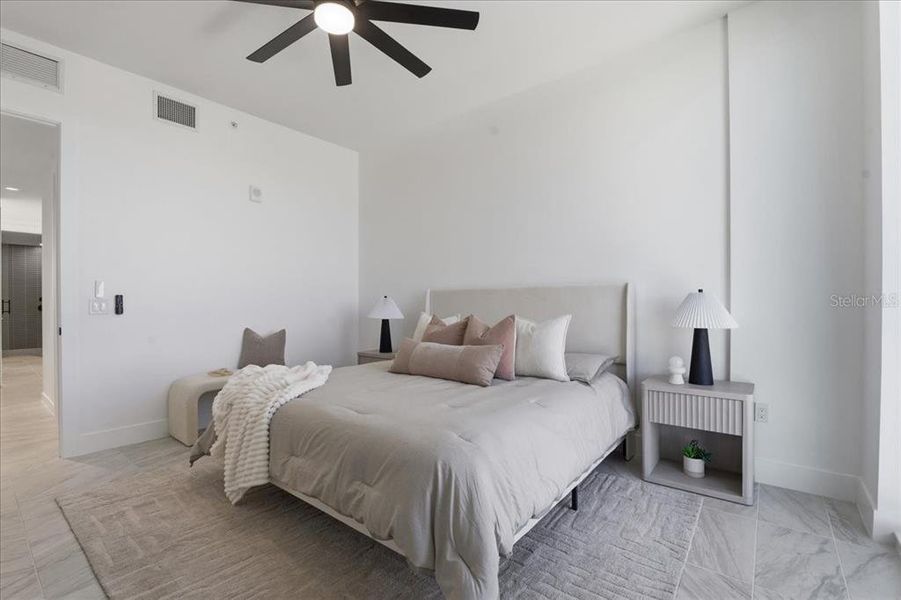 Furnished interior view inside a new home in , St. Petersburg (Image 9).