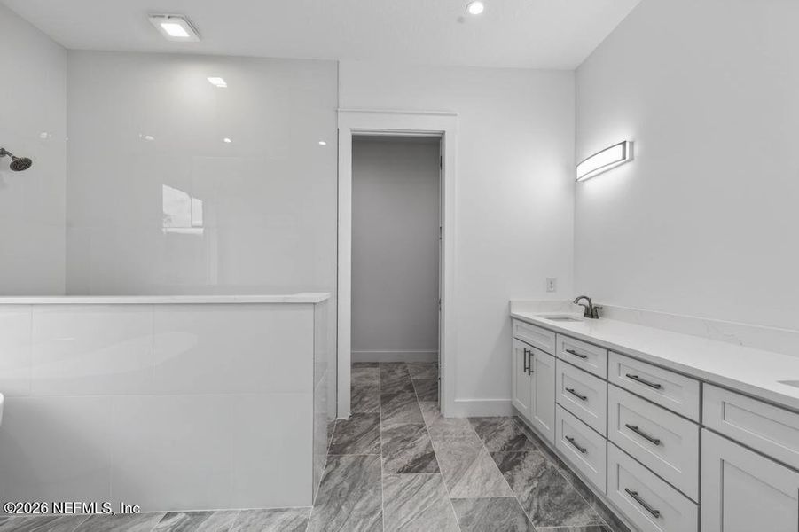 Furnished interior view inside a new home in , St. Johns (Image 59).
