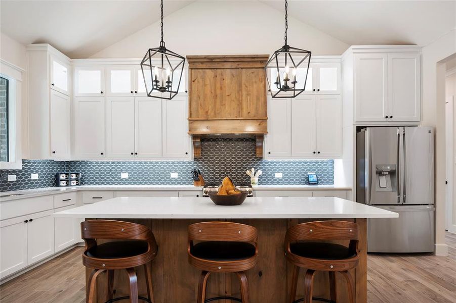Furnished interior view inside a new home in Lincoln Pointe, Van Alstyne (Image 13).