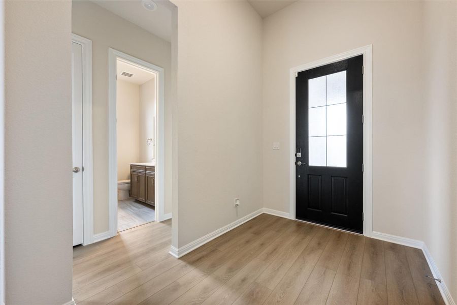 Spacious, unfurnished interior of a new home in The Trails at Carmel, Pflugerville (Image 34).