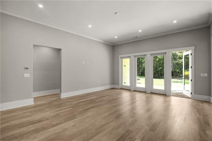 Spacious, unfurnished interior of a new home in , Newnan (Image 68).