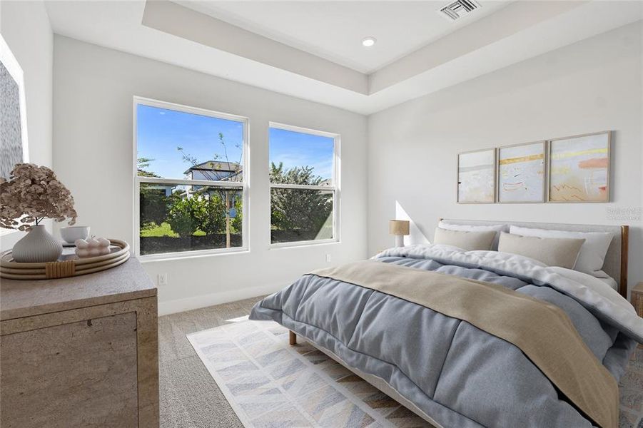 Furnished interior view inside a new home in Vistera of Venice – Garden Series, Nokomis (Image 12). Furnished interior view inside a new home in Vistera of Venice – Garden Series, Nokomis (Image 12).