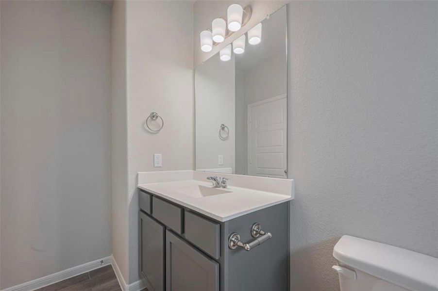 Furnished interior view inside a new home in Rosehill Meadow, Tomball (Image 8).