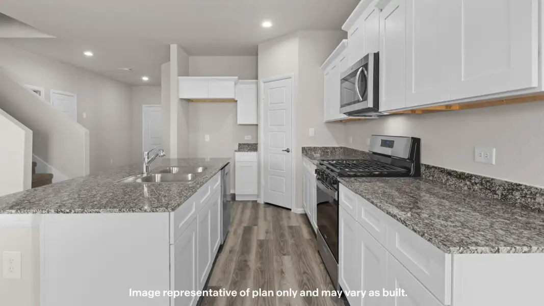 Furnished interior view inside a new home in Yukon Ridge, Odessa (Image 6).