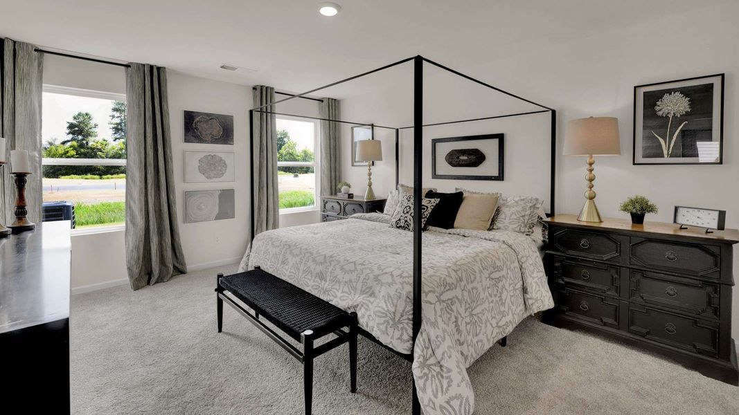 Furnished interior view inside a new home in Hawk's Ridge, Rossville (Image 24).