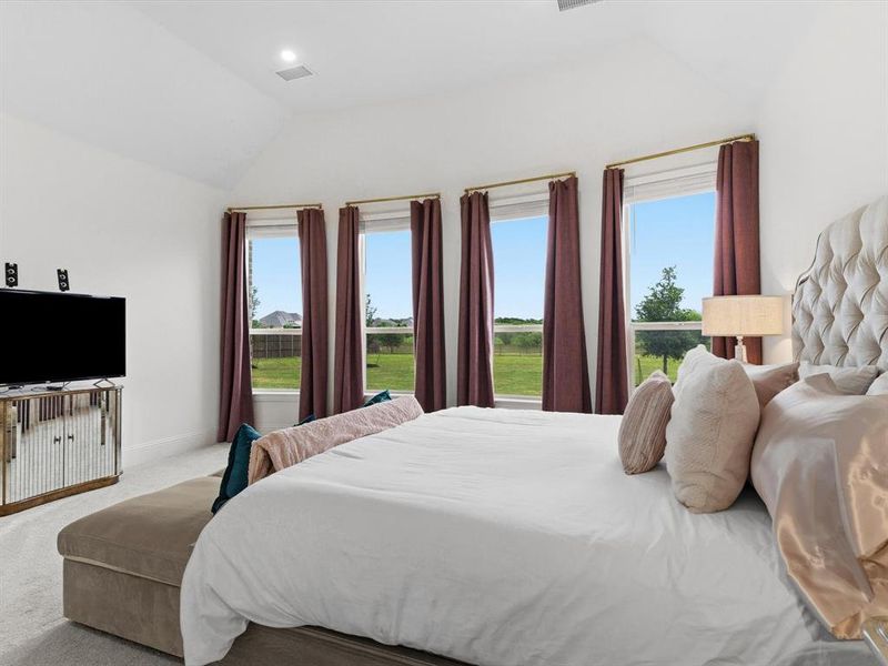 Furnished interior view inside a new home in Gean Estates, Keller (Image 13).