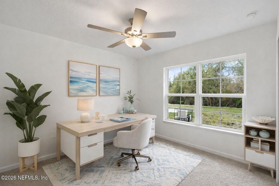 Furnished interior view inside a new home in , Green Cove Springs (Image 19).