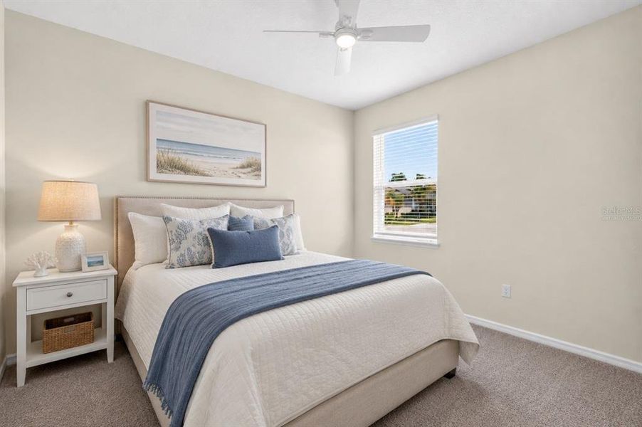 Furnished interior view inside a new home in Archers Mill, Ormond Beach (Image 48).