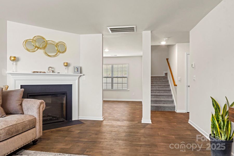 Furnished interior view inside a new home in Mills at Long Creek, Dallas (Image 16).
