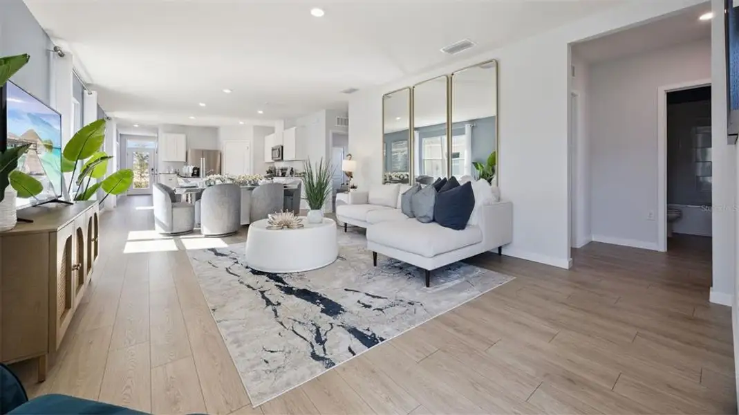 Furnished interior view inside a new home in Concorde, Sanford (Image 3).