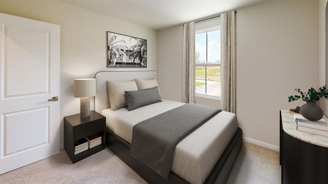 Representative furnished interior of a home built from the Sequoia by Ryan Homes in Fox Valley, Madison (Image 7).
