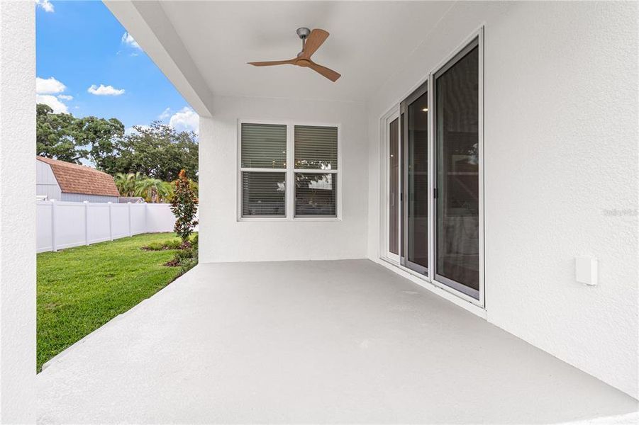 Exterior details and patio area of a home in , Tampa (Image 40). Exterior details and patio area of a home in , Tampa (Image 40).
