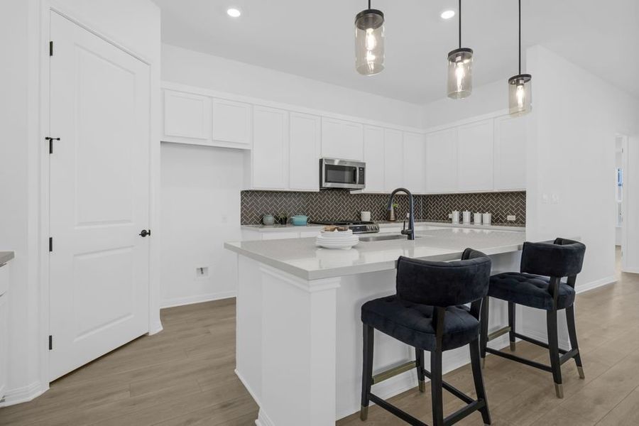 Furnished interior view inside a new home in Nolina 45s, Georgetown (Image 5).