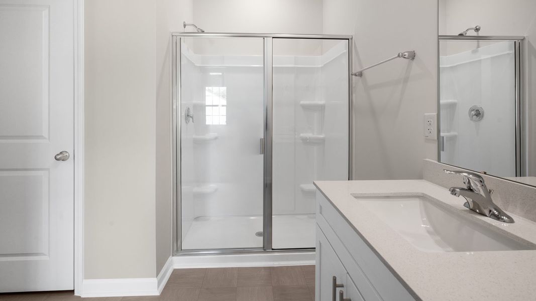 Furnished interior view inside a new home in Forest Creek, Winston-Salem (Image 10).