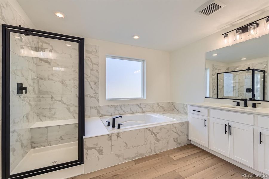 Furnished interior view inside a new home in Spring Valley Ranch, Elizabeth (Image 8).