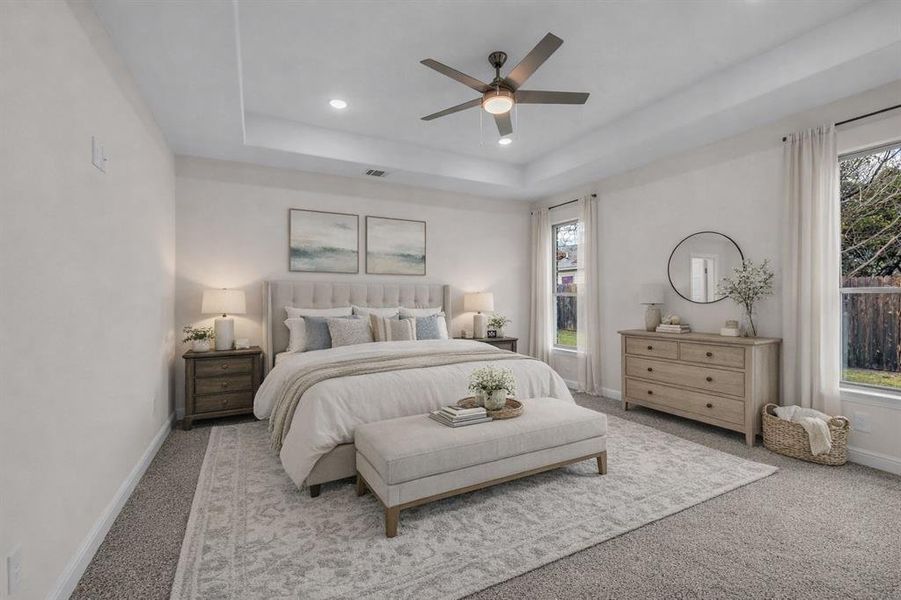 Furnished interior view inside a new home in , Cleburne (Image 12). Furnished interior view inside a new home in , Cleburne (Image 12).