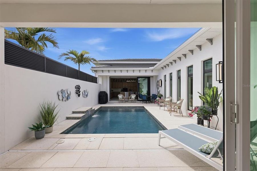 Exterior details and patio area of a home in , Bradenton (Image 21).