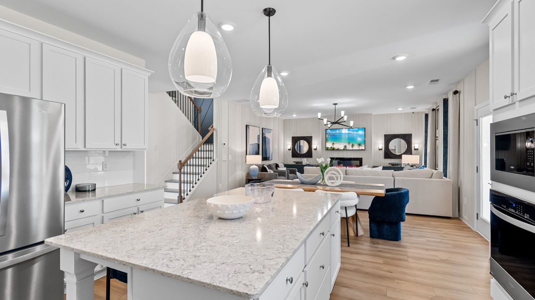 Furnished interior view inside a new home in Bowers Farm, McDonough (Image 14).
