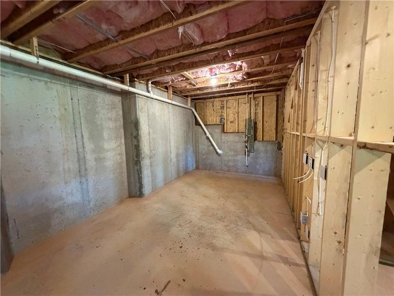 In-progress construction of a new home in Mallard’s Landing, Jefferson, GA (Image 42).