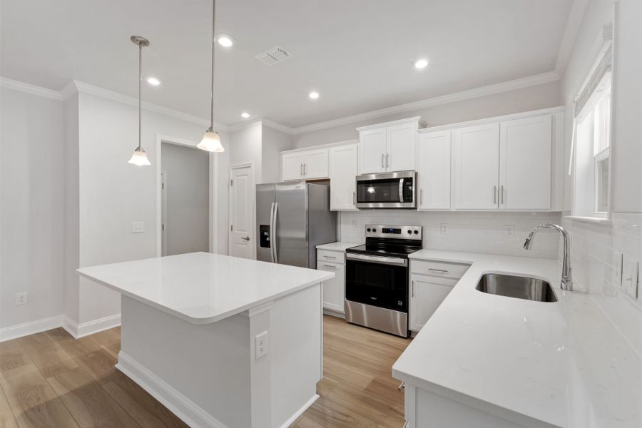 Furnished interior view inside a new home in Solserra, Shallotte (Image 6).