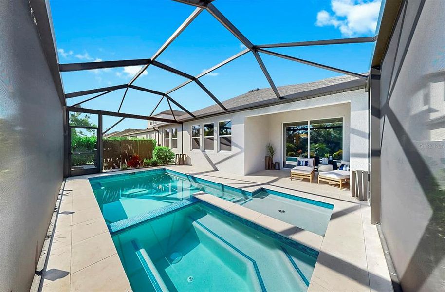 Exterior details and patio area of a home in , Sarasota (Image 21).