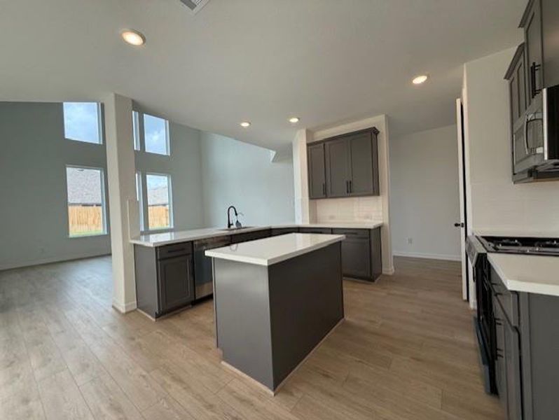 Furnished interior view inside a new home in Blue Heron Estates, Mont Belvieu (Image 5).