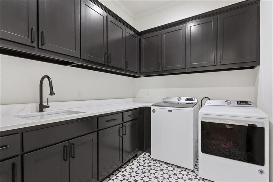 Furnished interior view inside a new home in , Waco (Image 32).