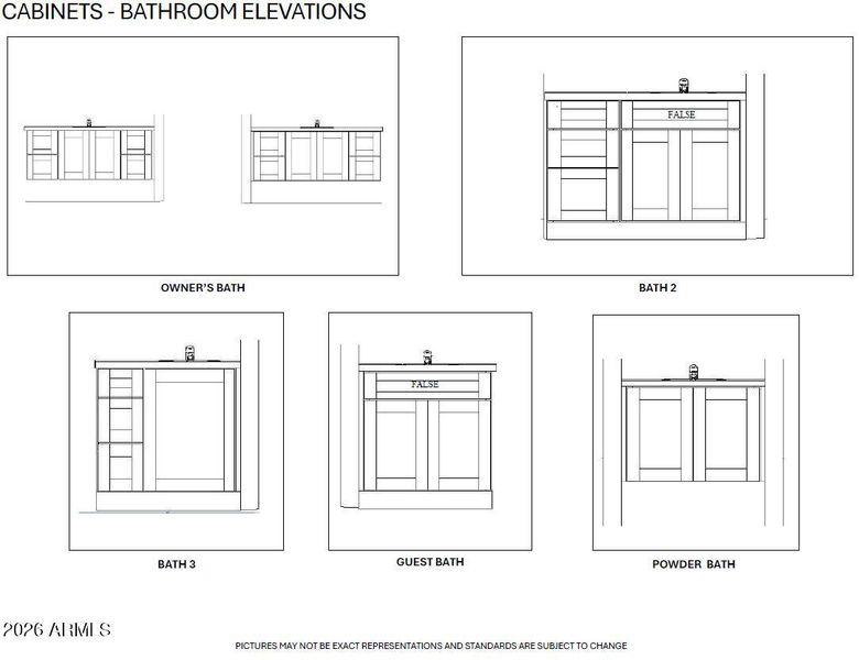 Cabinets 3 Baths