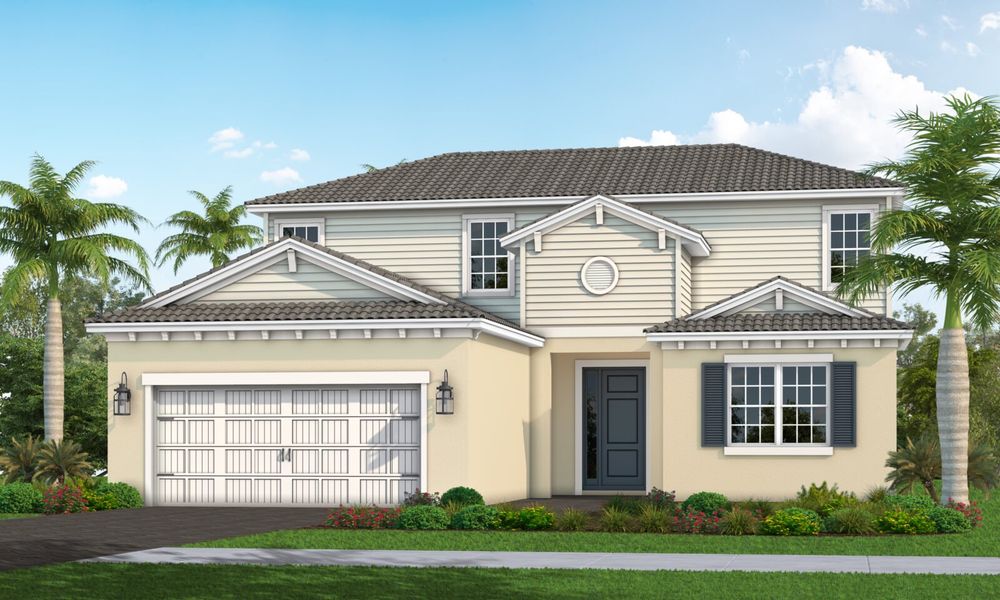 Representative exterior photo of a completed home built from the Festival by Neal Communities in Grand Park, Sarasota, FL (Image 21).