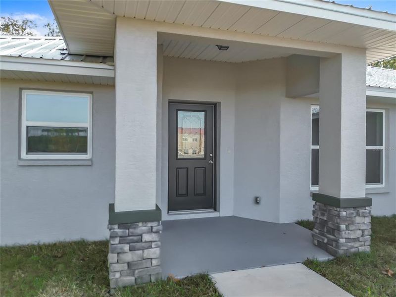 Exterior details and patio area of a home in , Citrus Springs (Image 2). Exterior details and patio area of a home in , Citrus Springs (Image 2).