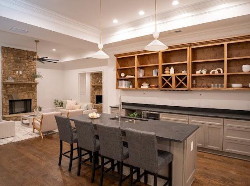 Furnished interior view inside a new home in , Athens (Image 19).