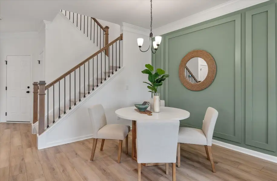 Furnished interior view inside a new home in The Landings at Montague, Goose Creek (Image 5).